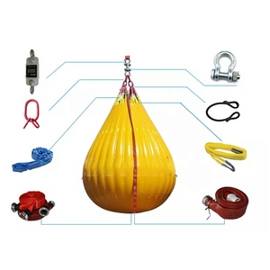 Bolsa de agua para pruebas de carga en grúas, disponible con celda de carga y grillete - Product Image 5