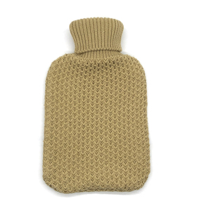 2L 32.5x20cm sac d'eau chaude <span class=keywords><strong>auto</strong></span>-<span class=keywords><strong>chauffant</strong></span> compresse d'eau chaude sac en caoutchouc bouillotte avec couvercle tricoté - Product Image 1