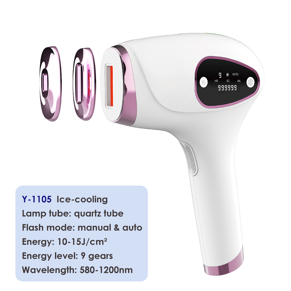 Y-1105 + glace refroidissement + 2 tête + tube de quartz