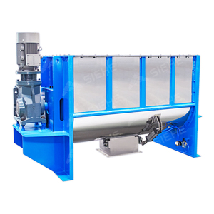 Máy trộn bột Ribbon Máy xay sinh tố Ribbon thức ăn trộn ngang ribbon Mixer cho thức ăn gia súc - Product Image 3