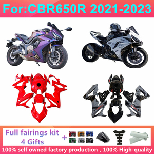 Nuevo Kit Completo de Carenado para Motocicleta ABS, Compatible con CBR650R 650R CBR650 2021 2022 2023 21 22 23, Carrocería Completa, Kits de Carenados Zxmt CBR65 - Product Image 1