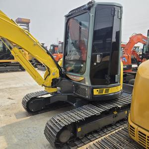 2024 Yanmar Vio55 Minigraafmachine 5.5 Ton Gebruikte Duurzame Graafmachine Goed Onderhouden Met Optionele Rubberen Rupsband En Extra Onderdelen - Product Image 5