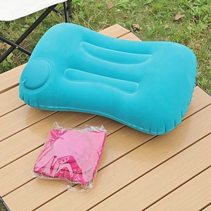 Almohada de Viaje <span class=keywords><strong>Inflable</strong></span> Cuadrada Portátil YX-C4-02, Cojín de Aire Suave para Soporte del <span class=keywords><strong>Cuello</strong></span>, para Camping, Senderismo, Siesta en Avión - Product Image 2