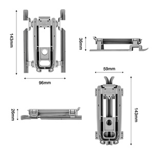 DJI Air 2S Mavic Air2ナイトフライトドローンアクセサリー用補助ボトムライト付きSTARTRCLEDランディングギア - Product Image 6