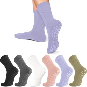 Calzini Antiscivolo per Yoga e Pilates da Donna con Logo Personalizzato, Confezione Personalizzata, Vendita all'Ingrosso - Product Image 4