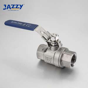 Jazzy Hot Sale Light Duty 2000 Psi Stainless Steel 304 316 2 PC <span class=keywords><strong>Ball</strong></span> <span class=keywords><strong>Valve</strong></span> - Product Image 5