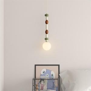 Lámpara Colgante Baseus Fies Macaron, Iluminación Ambiental de Color Vintage para Dormitorio Infantil y Sala de Exposiciones, Lámpara de Noche Colorida - Product Image 3