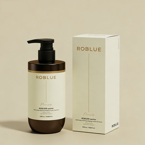 Shampoo capillaire végétalien ROBLUE Premium 500ml, légèrement acide, soin doux du cuir chevelu, anti-chute de cheveux coréen, protection quotidienne - Product Image 2