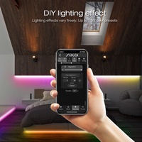 Mini Smart Home ESP32 RGB RGBW WLED Contrôleur LED numérique Version micro USB DC12V/24 3A Sortie Max 800 ICs