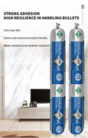 Adhésif pour plancher de dalle de roche MS Pâte époxy structurelle à forte adhérence Résistant aux intempéries Bâtiments préfabriqués Mastic spécifique