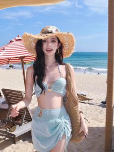 Conjunto de Dos Piezas de Alta Calidad para Mujer, Traje de Baño Transpirable y Cómodo para Playa y Piscina, Lencería Femenina - Product Image 4