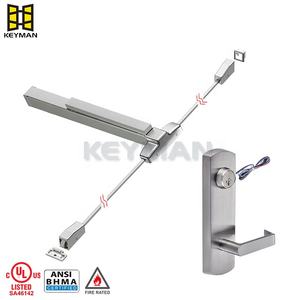 KEYMAN-cerradura de solenoide para puerta de salida, embellecedor exterior, barras de salida de Panic UL10C Fire tased 3H ANSI/BHMA, Grado 1 - Product Image 5