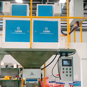 Machine d'emballage double trémie de haute qualité pour farine de blé, maïs, poudre de riz, papier, plastique, sacs de 5-10 kg et 50 kg, avec fonctions de pesage, remplissage et scellage - Product Image 4