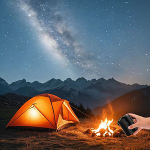 Pompe à air sans fil, pompe à air fonctionnant sur batterie pour tapis <span class=keywords><strong>de</strong></span> <span class=keywords><strong>couchage</strong></span>, matelas pneumatiques, bouées <span class=keywords><strong>de</strong></span> natation, jouets, coussins gonflables - Product Image 2