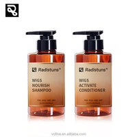 Kit de Shampooing et Après-Shampooing Personnalisé OEM pour Perruques en Cheveux Naturels – Nettoyage, Nourrissant, Hydratant, Réparateur des Copeaux de Cheveux