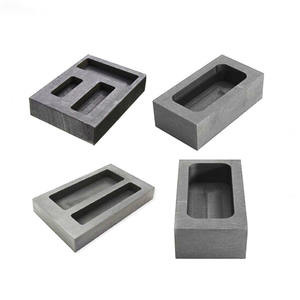 Graphite Ingot 1/4, 1/2 1 Oz. Gold <strong>Bar</strong> Combo Mold - Product Image 6