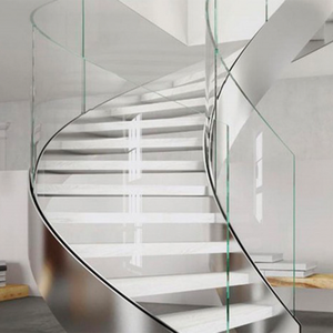 Aquarium, Garde-corps de balcon, Clôture de piscine, Toit rétractable, Acier trempé laminé, Verre incurvé ultra transparent - Product Image 6