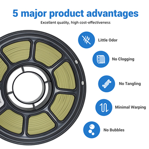 Filamento para Impresora 3D Aeneous de 1 kg, 1.75 mm, PETG, TPU, PLA Plus, PLA Seda, 330 m de Longitud, Certificado CE ROHS, Plástico Extruido de Alta Calidad - Product Image 3