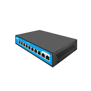 Nhà máy trực tiếp 8-Port PoE Gigabit chuyển đổi <span class=keywords><strong>48V</strong></span> 10/100Mb cho CCTV PC & Camera 2 uplink 10/100Mb 250 Meter phạm vi - Product Image 2