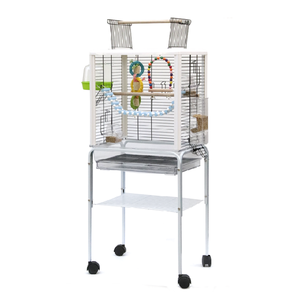 Vente en gros Cage à oiseaux pinson perroquet en métal cage à oiseaux petits animaux cage à oiseaux - Product Image 1