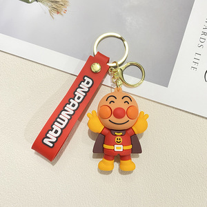 Wholesale New Lovely Anpan-mans Keychain 3D Figure Pendant <b>Car</b> Hanging <b>Ornament</b> Bag Charm Cartoon Gift - Product Image 6