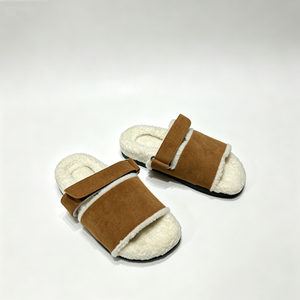 Sandalias de invierno de felpa para mujer, zapatos de mujer, chaussures femme, pantuflas, zapatos de mujer, sandalias para mujer - Product Image 3