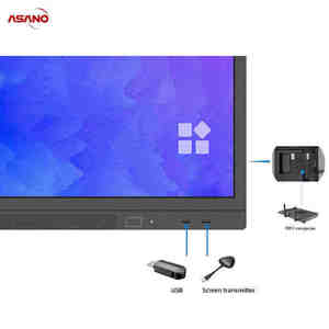Tablero infrarrojo del sistema del OEM/ODM 4 + 32GB Android 9,0 de la venta caliente del OEM/ODM 4K Whiteboard interactivo del tacto elegante con precio bajo - Product Image 3