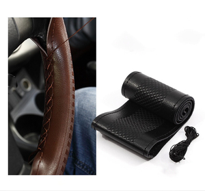 <span class=keywords><strong>Funda</strong></span> de cuero de microfibra para <span class=keywords><strong>volante</strong></span> de coche, para Peugeot <span class=keywords><strong>206</strong></span> 1998-2005 - Product Image 4