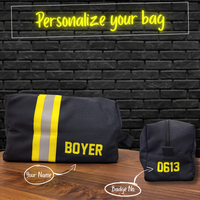 Sac à outils utilitaire durable de sécurité de pompier résistant et étanche personnalisé de haute qualité avec bandes réfléchissantes