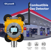 Monitor de Concentración de Gas Magnético Inalámbrico con Batería para Sitios con Gases Inflamables, Alarma de Fuga de Gas LoRa NB 4G