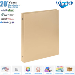 Classeur à levier <span class=keywords><strong>A4</strong></span> en plastique PP couleur Morandi, haute résistance, faible MOQ, pour rangement et organisation de documents de bureau - Product Image 1