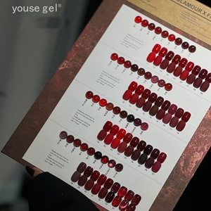 Hot Sale Red Series 36 Color Suit UV <b>Nail</b> <b>Gel</b> Distribution Display Board Professional <b>Nail</b> Supplier - Product Image 3