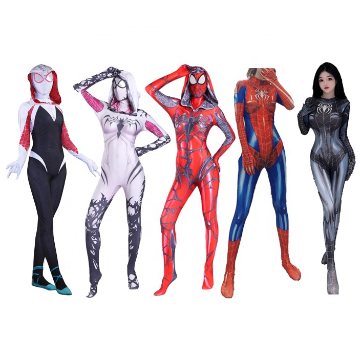 Calidad trajes de spiderman cómics para Compradores Comerciales