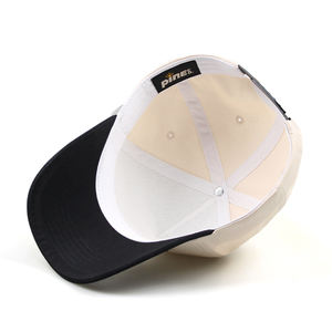 หมวกแก๊ปตีกอล์ฟ5แผงสีดำปักโลโก้ได้ตามต้องการหมวกเบสบอลสไตล์สตรีทสไตล์สปอร์ต - Product Image 2