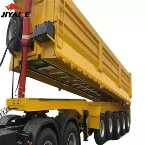 New and used 3 /4/5/6-Axles Stone Tipper 50-130 Ton Front Lifting Semi Dump Trailer For Sale to Africa and South America
