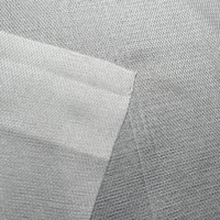 Offre Spéciale 100% polyester sergé armure entoilage fusible Jet d'eau tissé entoilage tissu pour costume