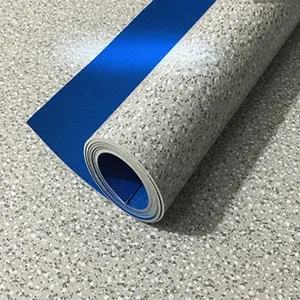 Versand fertiges Produkt 2Mm 3Mm 4Mm Absorbent Anti Scratch Anti Skid Verschleiß feste PVC-Böden Bodenbelag Roll matten