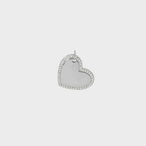 <span class=keywords><strong>Serie</strong></span> a forma di <span class=keywords><strong>cuore</strong></span> di fascia alta Non sbiadita Micro intarsiato zircone intagliato Charm in acciaio inossidabile accessori pendenti fai da te fatti a mano - Product Image 5