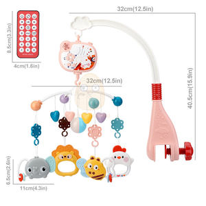 Luces giratorias, música, rompecabezas y campanas para bebés y niños pequeños - Product Image 6