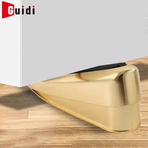 Butée <span class=keywords><strong>de</strong></span> <span class=keywords><strong>porte</strong></span> <span class=keywords><strong>coulissante</strong></span> silencieuse en alliage <span class=keywords><strong>de</strong></span> zinc, double face, antidérapante, texturée, en caoutchouc épaissi, réglable en hauteur - Product Image 2