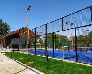 PW alta calidad panorámica Paddle tenis cancha <span class=keywords><strong>Padbol</strong></span> equipo China fábrica de fabricación al por mayor Cancha De Padel canchas - Product Image 6