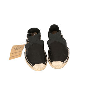 Alpargatas de lona negras informales de nuevo estilo para hombre, zapatos planos sin cordones - Product Image 1