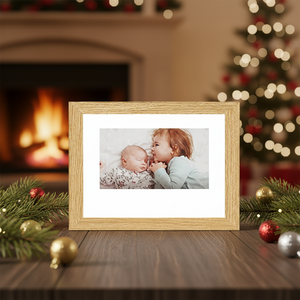 Kate &amp; Milo Me &amp; My <strong>Sister</strong> Sibling Keepsake <strong>Frame</strong> Baby Nursery Wall Art <strong>Photo</strong> <strong>Frame</strong> with Easel Back Wood Material - Product Image 5