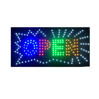 Letrero LED Intermitente para Escaparates, Tablero de Exhibición con Caracteres para Uso en Interiores, Señalización Promocional para Negocios