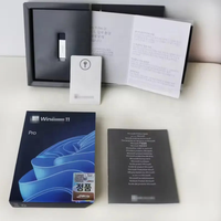Windows 11 Pro USB Retail BOX Licencia de por Vida Inglés/Coreano/Japonés/Ruso Activación en Línea Win 11 Professional