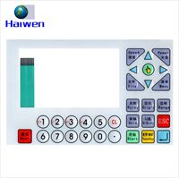 Panel Keypad Sakelar Membran Cetak Jarak Jauh Digital