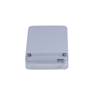 Cổng duy nhất <span class=keywords><strong>Mini</strong></span> trắng hộp tường ổ cắm cho FTTH Wifi 3 gam sợi quang phân phối bảng điều chỉnh 4 quang rosettes faceplate quang - Product Image 5