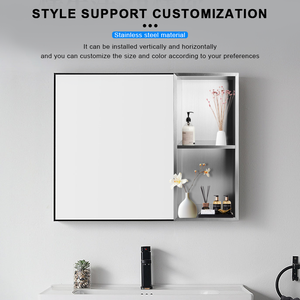 رفوف مصقولة حديثة موفرة للمساحة غير مرئية من قطعة واحدة لتخزين الكتب في الحمام - Product Image 5