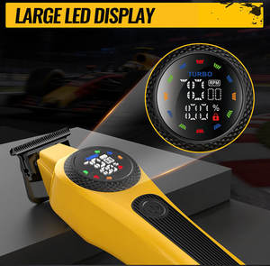 Tondeuse à cheveux PRITECH personnalisée avec moteur vectoriel, corps métallique, haute vitesse, ensemble de tondeuses professionnelles pour hommes, salon de coiffure - Product Image 5