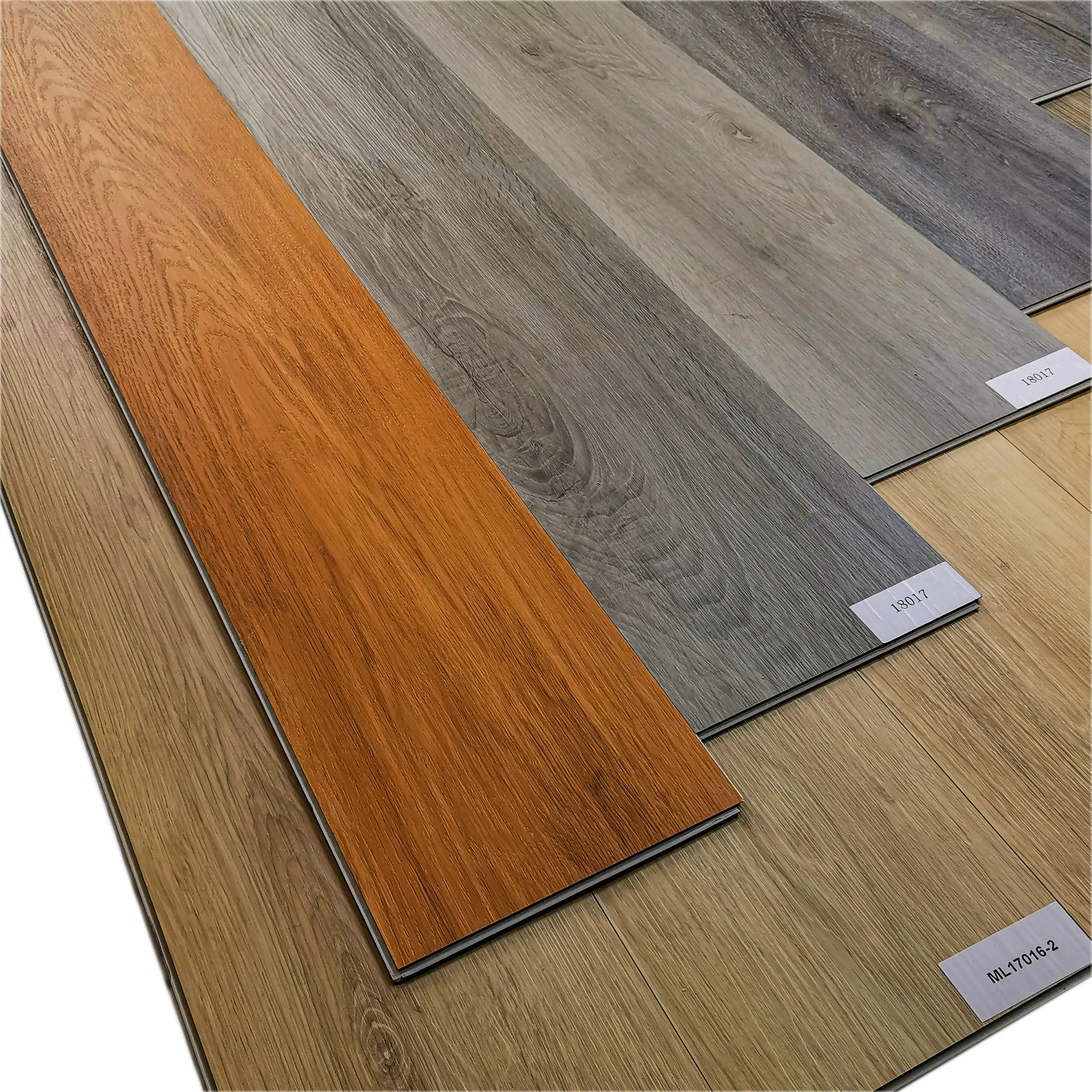 100% Waterproof Wood Grain Pvc Click plank Installation Vinyl SPC Flooring 4mm spc hybrid vinyl flooring